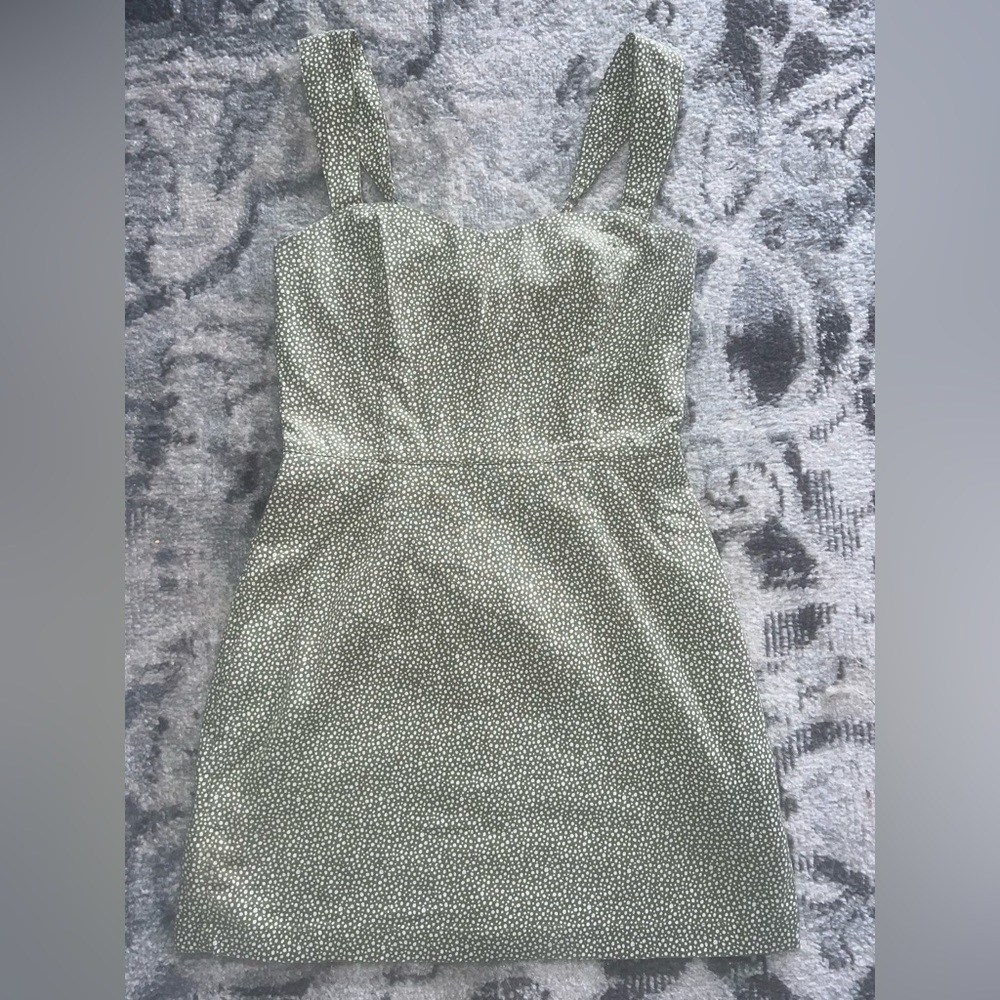 Abercrombie & Fitch Green Mini Dress